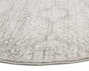Mirage-Gwyneth Stunning Transitional Silver Round Rug