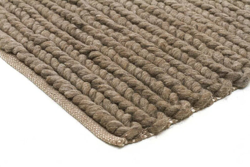 Modern-Fantasy Linen Lane Handmade Wool Rug