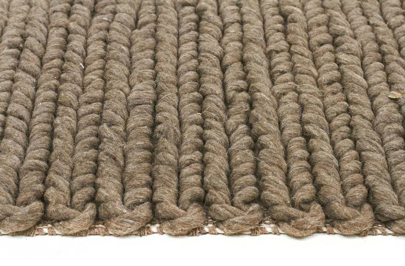 Modern-Fantasy Linen Lane Handmade Wool Rug