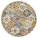 Museum-Museum Ainsley Round Rust Rug