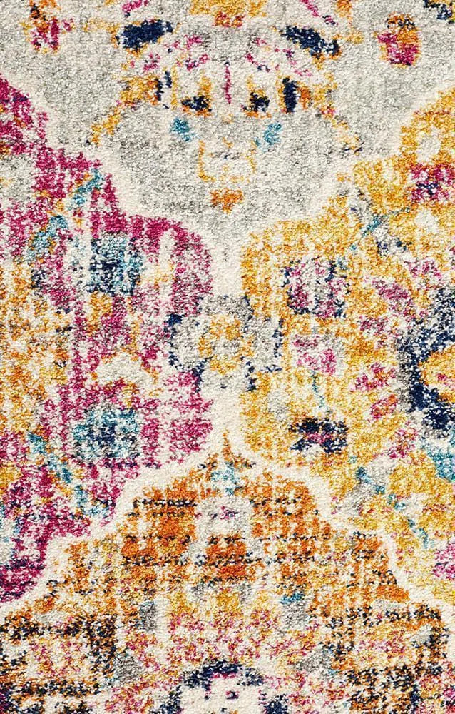 Museum-Museum Ainsley Round Rust Rug