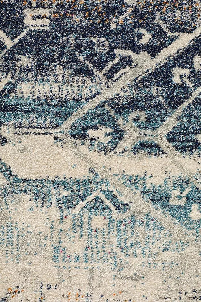 Museum-Museum Layton Blue Round Rug