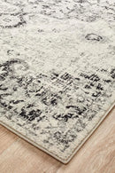 Museum-Museum Transitional Charcoal Rug
