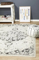 Museum-Museum Transitional Charcoal Rug