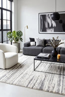 Naomi Genesis Shag Rug — AI styled visualisation