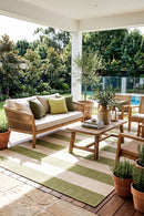 Nyoma Lime Outdoor Rug — AI styled visualisation
