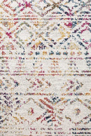 Oasis-Oasis Ismail Multi Grey Rustic Runner Rug