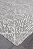 Oasis-Oasis Kenza Contemporary Silver Rug