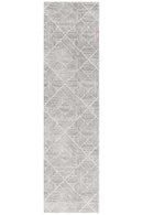 Oasis-Oasis Kenza Contemporary Silver Runner Rug