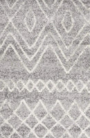 Oasis-Oasis Nadia Grey Rustic Tribal Rug