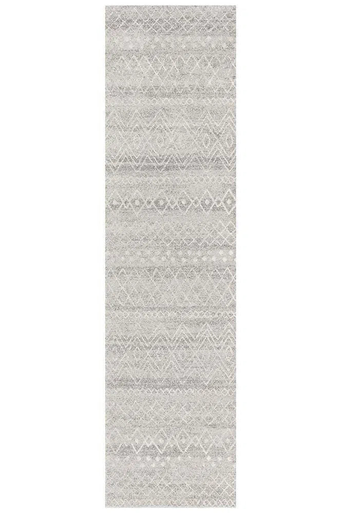 Oasis-Oasis Nadia Grey Rustic Tribal Rug