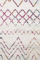 Oasis-Oasis Nadia Multi Rustic Tribal Round Rug