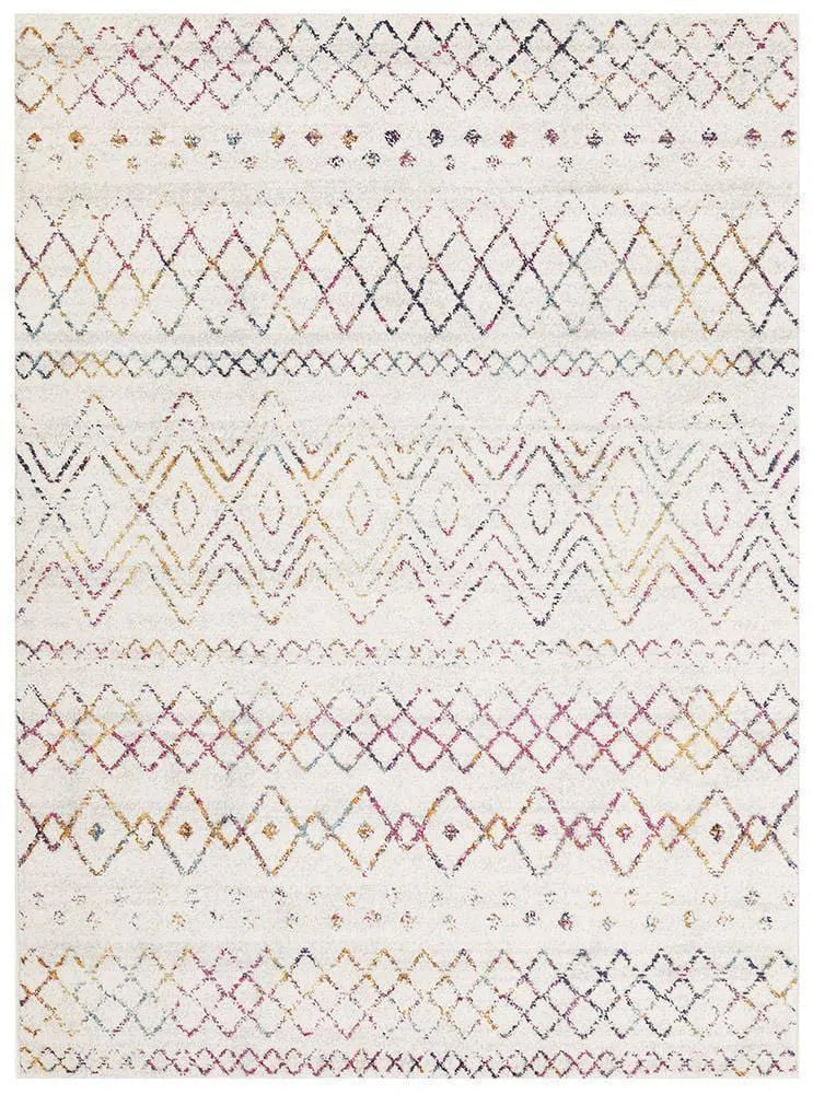 Oasis-Oasis Nadia Multi Rustic Tribal Rug