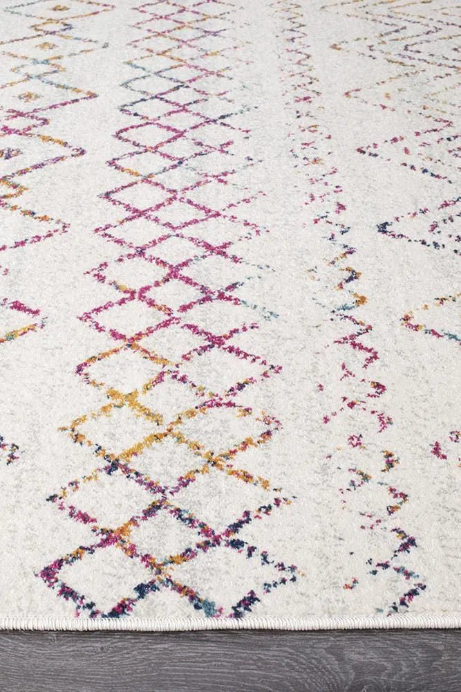 Oasis-Oasis Nadia Multi Rustic Tribal Rug