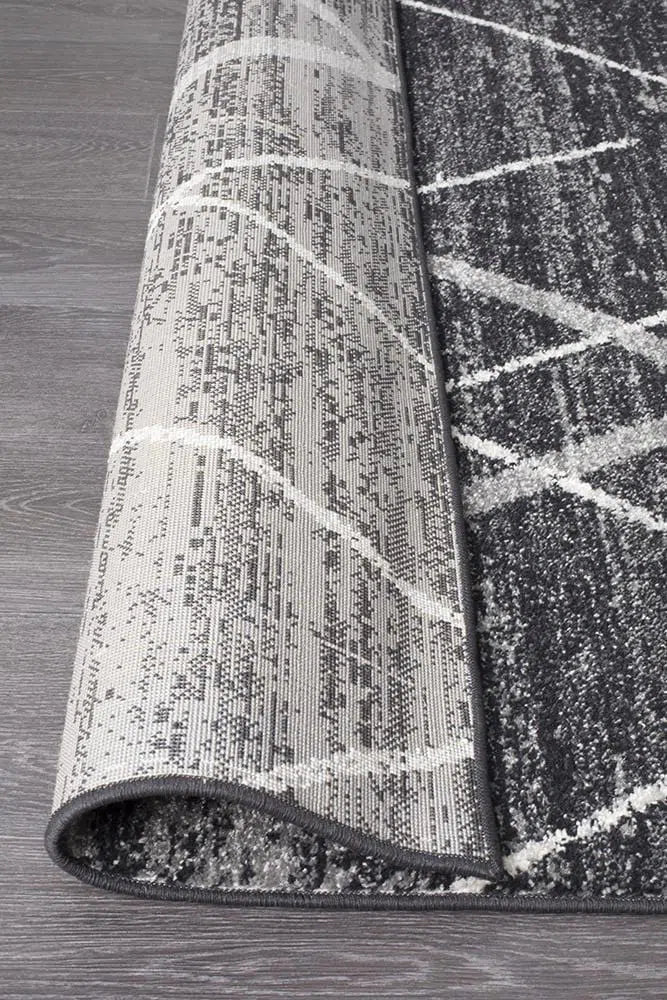 Oasis-Oasis Noah Charcoal Contemporary Rug