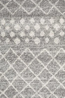 Oasis-Oasis Selma Silver Tribal Round Rug