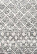 Oasis-Oasis Selma Silver Tribal Runner Rug