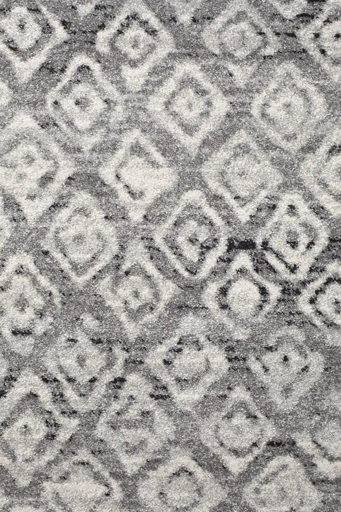 Oasis-Oasis Zakira Dark Grey Tribal Rug