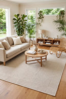 Alfresco 69 Ivory Outdoor Rug — styled indoor setting