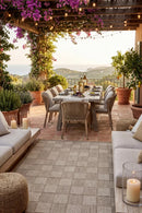 Alfresco 645 Rope Outdoor Rug — AI styled visualisation
