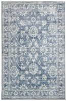 Megan Blue Machine Washable Rug