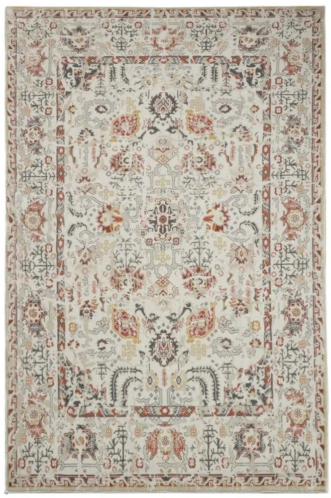 Lima Multicolour Machine Washable Rug