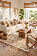 Parade 333 White Rug — AI styled visualisation