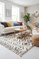 Eden Diamond Multi Rug — AI styled visualisation