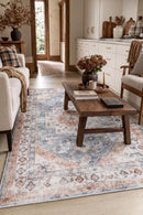 Revive Dawn Putty Washable Rug — AI styled visualisation