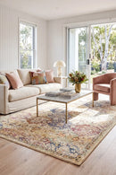 Anastasia 259 Ivory Rug — AI styled visualisation