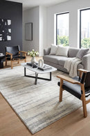 Broadway 933 Silver Rug — AI styled visualisation