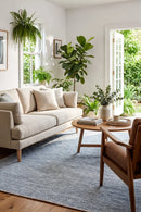 Terrace 5500 Blue Rug — styled indoor setting