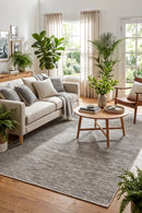 Terrace 5500 Grey Rug — styled indoor setting