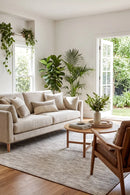 Terrace 5500 Natural Rug — styled outdoor setting