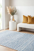 Terrace 5505 Blue Rug — AI styled visualisation