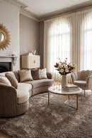 Sienna Mink Rug — AI styled visualisation