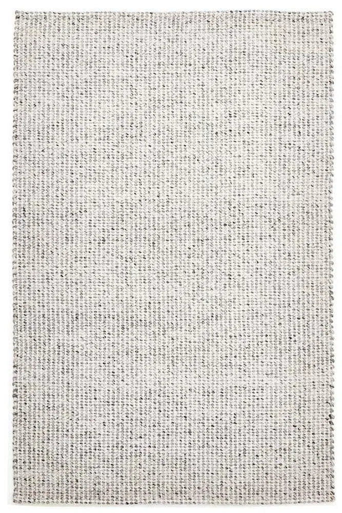 Skandi-Carlos Felted Wool Rug Grey Natural