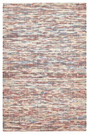 Skandi-Carlos Felted Wool Rug Multi Natural