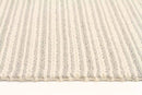 Skandi-Hellena Braied Grey Felted Wool Rug
