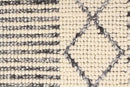 Skandi-Hellena Braied Grey Wool Rug