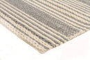 Skandi-Hellena Braied Silver Felted Wool Rug