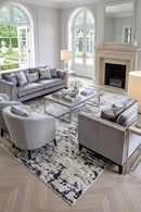 Roman Bilby Grey Rug — AI styled visualisation
