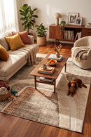 Sofia Urban Drift Rug — AI styled visualisation