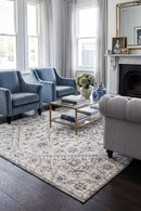 Soluna Desert Stone Rug — AI styled visualisation