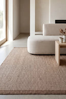 Steph And Gian Bark Walnut Rug — AI styled visualisation