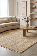 Steph And Gian Willow Wheat Rug — AI styled visualisation