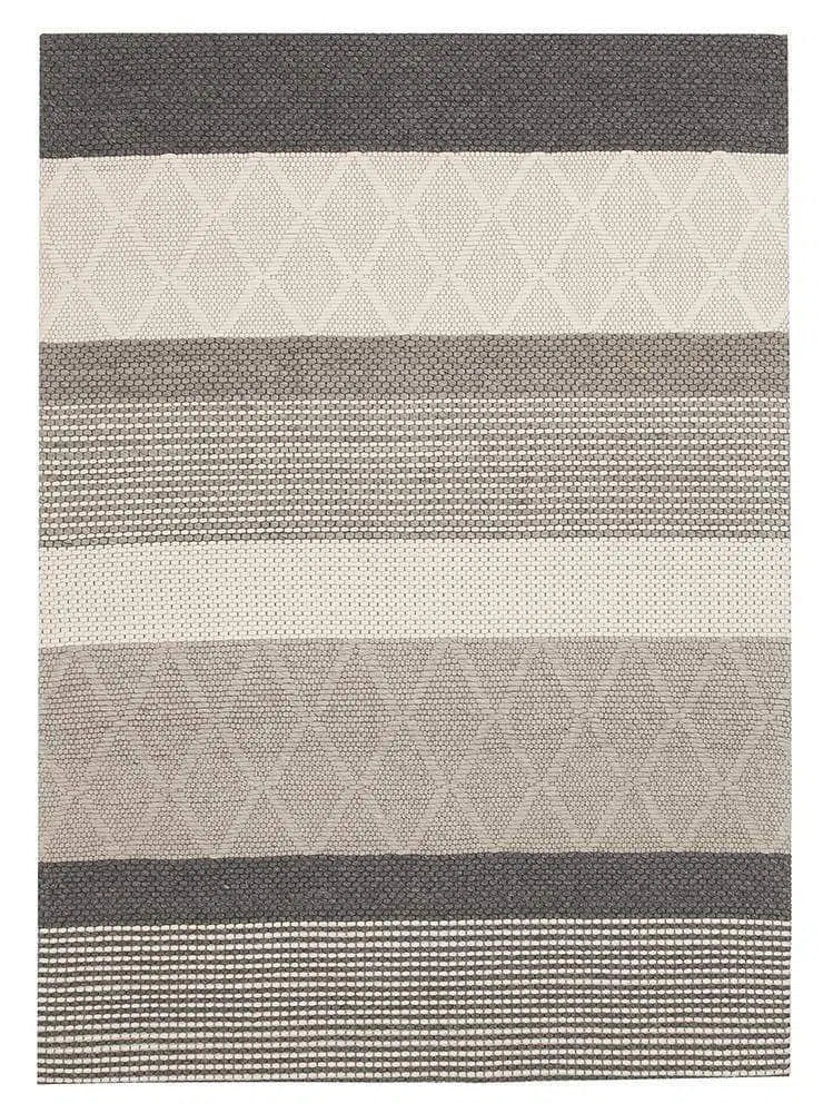 Studio-Karlsson Wool Hatch Textured Rug