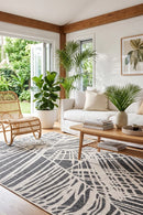 Terrazzo 534 Reversible Silver Outdoor — styled indoor setting