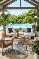 Terrazzo 535 Reversible Charcoal Outdoor — AI styled visualisation
