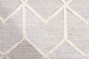 Visions-Winter Grey Brush Modern Rug